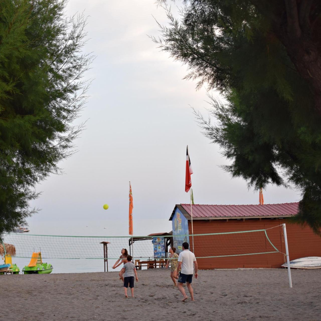 Sun Beach Lindos Lardos Bagian luar foto